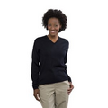 Women's Fine-Gauge V-Neck Sweater Vest